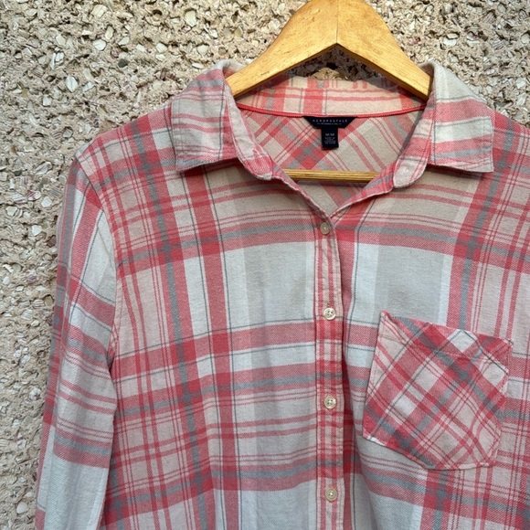 Rolling Stones Custom Classic Plaid Flannel Shirt - Picture 2 of 7